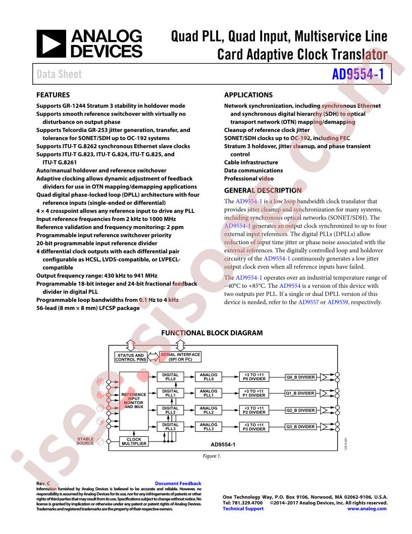 AD9554-1