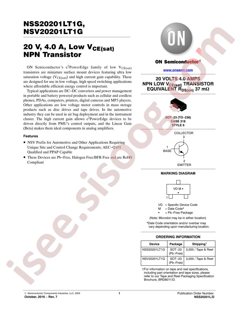 NSS20201LT1G