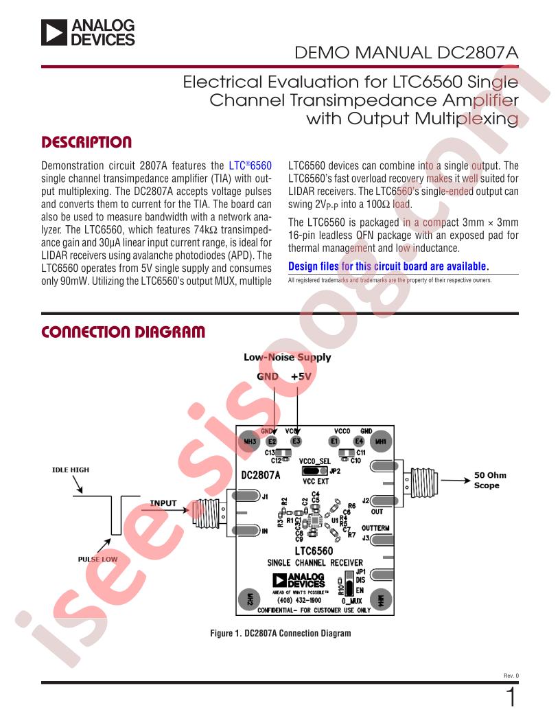 DC2807A Demo Manual