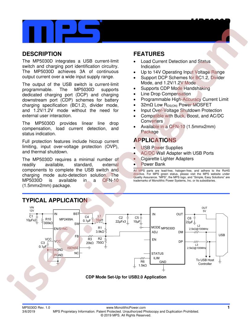 MP5030D