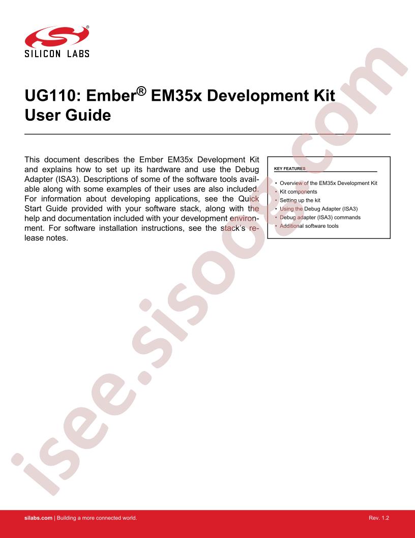 EM35x Dev Kit Guide