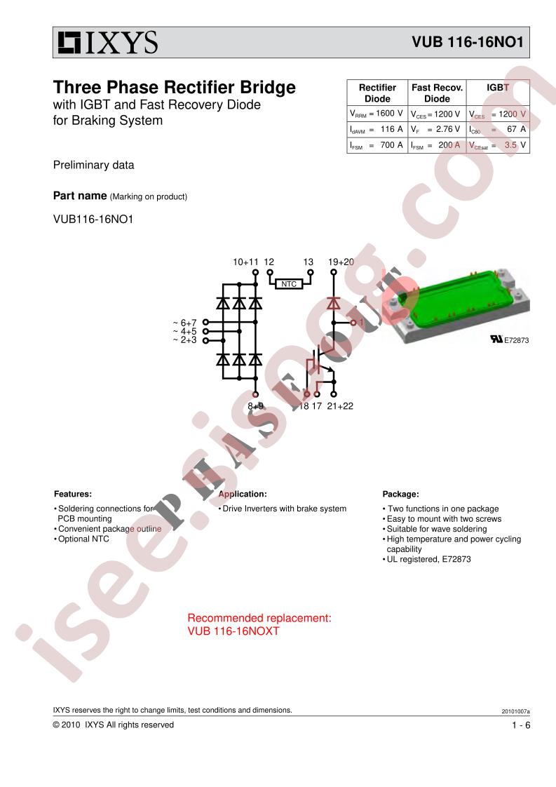 VUB116-16NO1