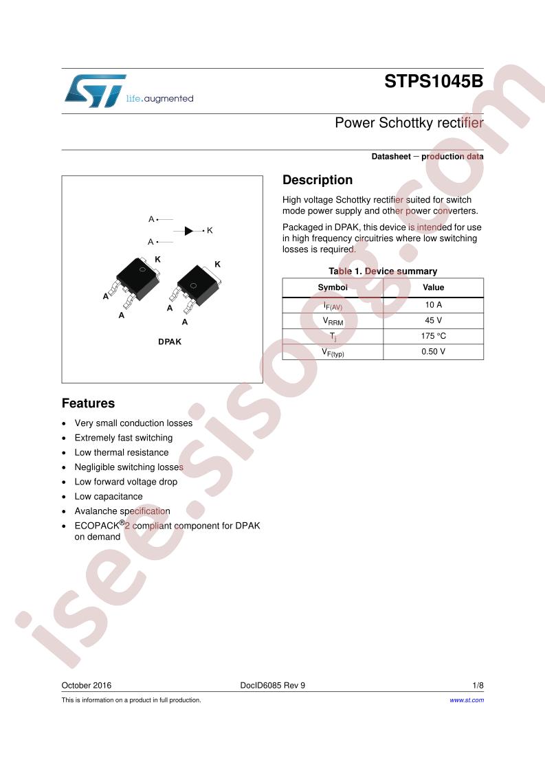 STPS1045B