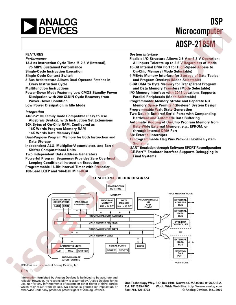 ADSP-2185M