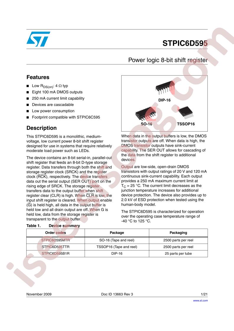 STPIC6D595