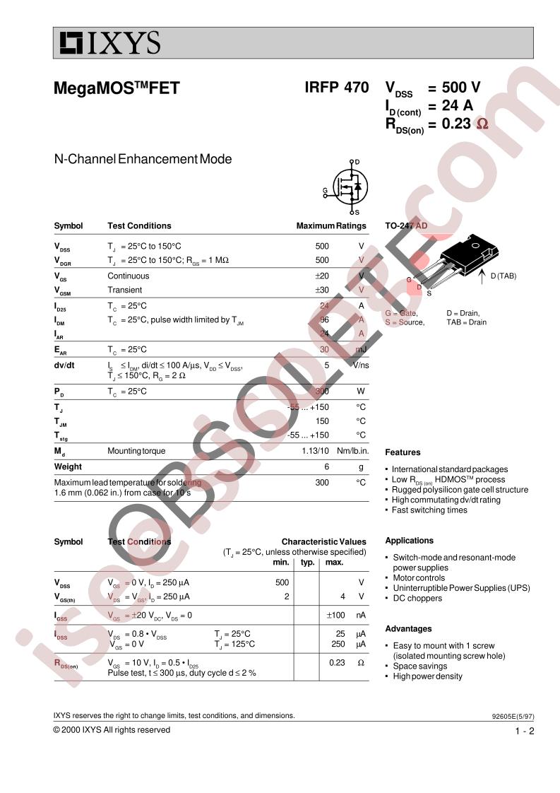 IRFP470