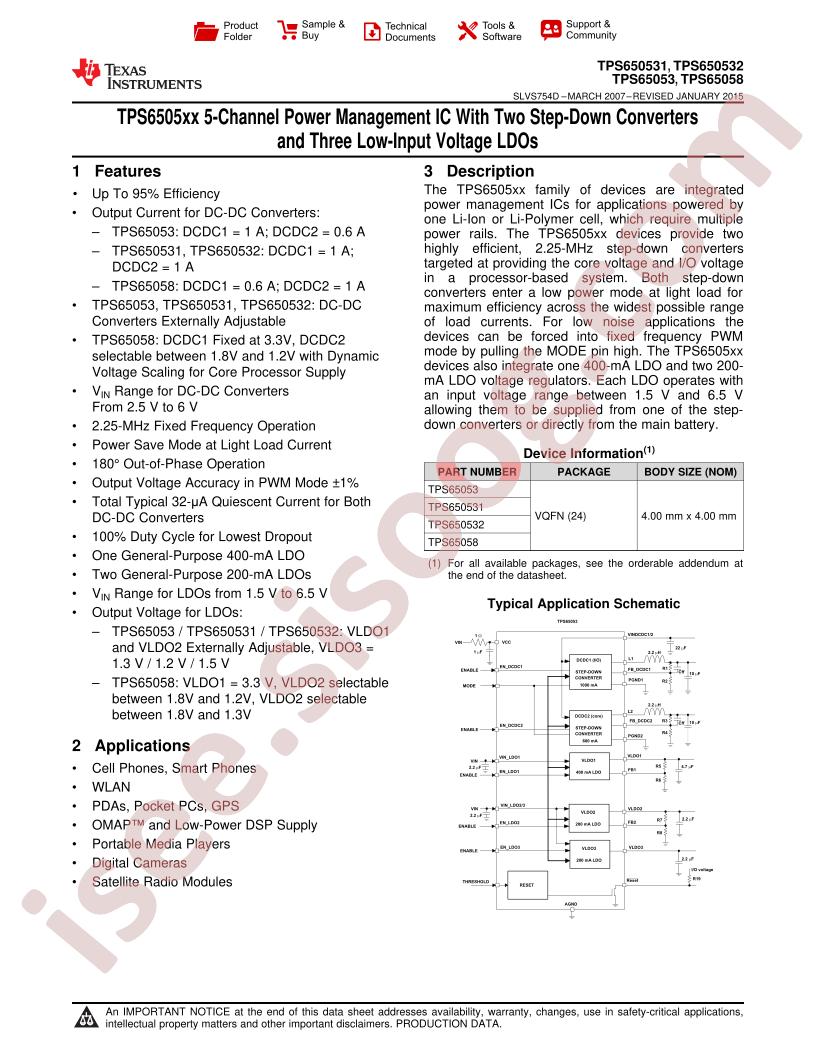 TPS65053(1,2,3,8)