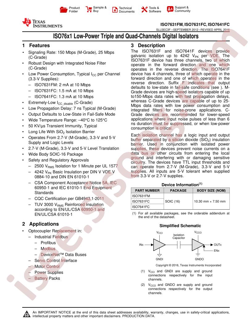 ISO7631,40,41FC,FM