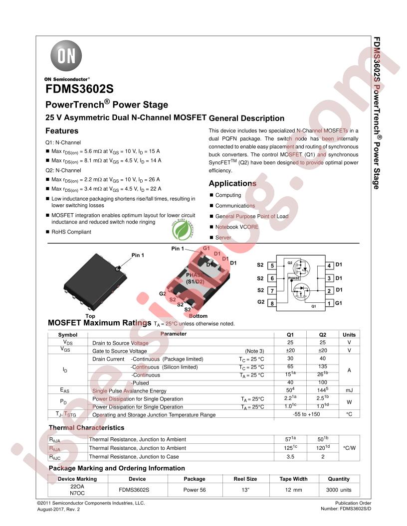FDMS3602S