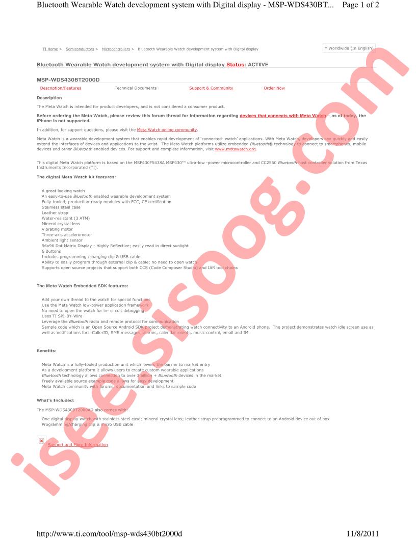 MSP-WDS430BT2000D Overview