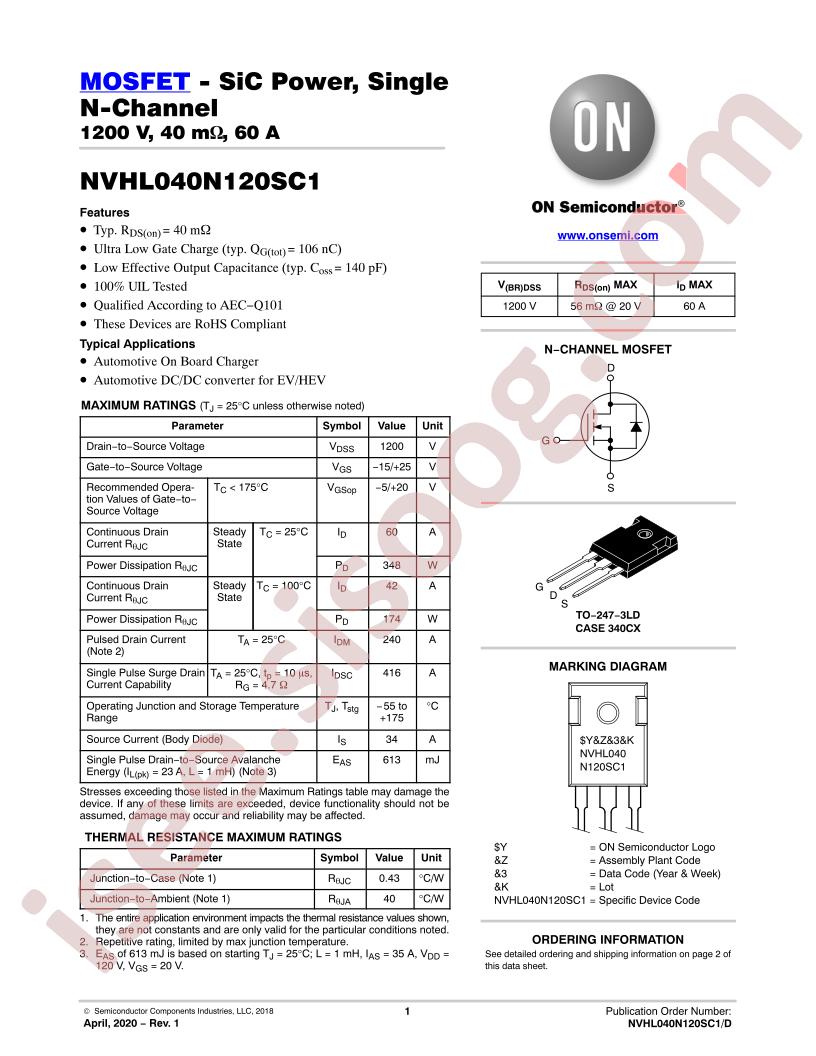NVHL040N120SC1