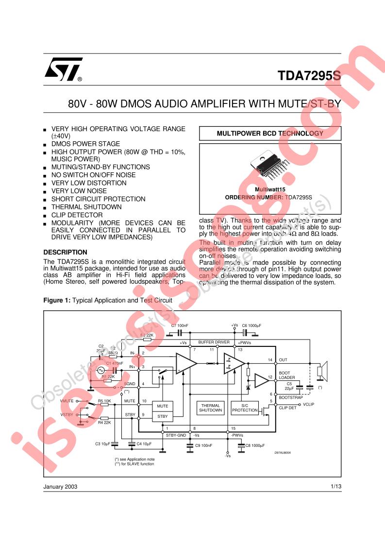 TDA7295S