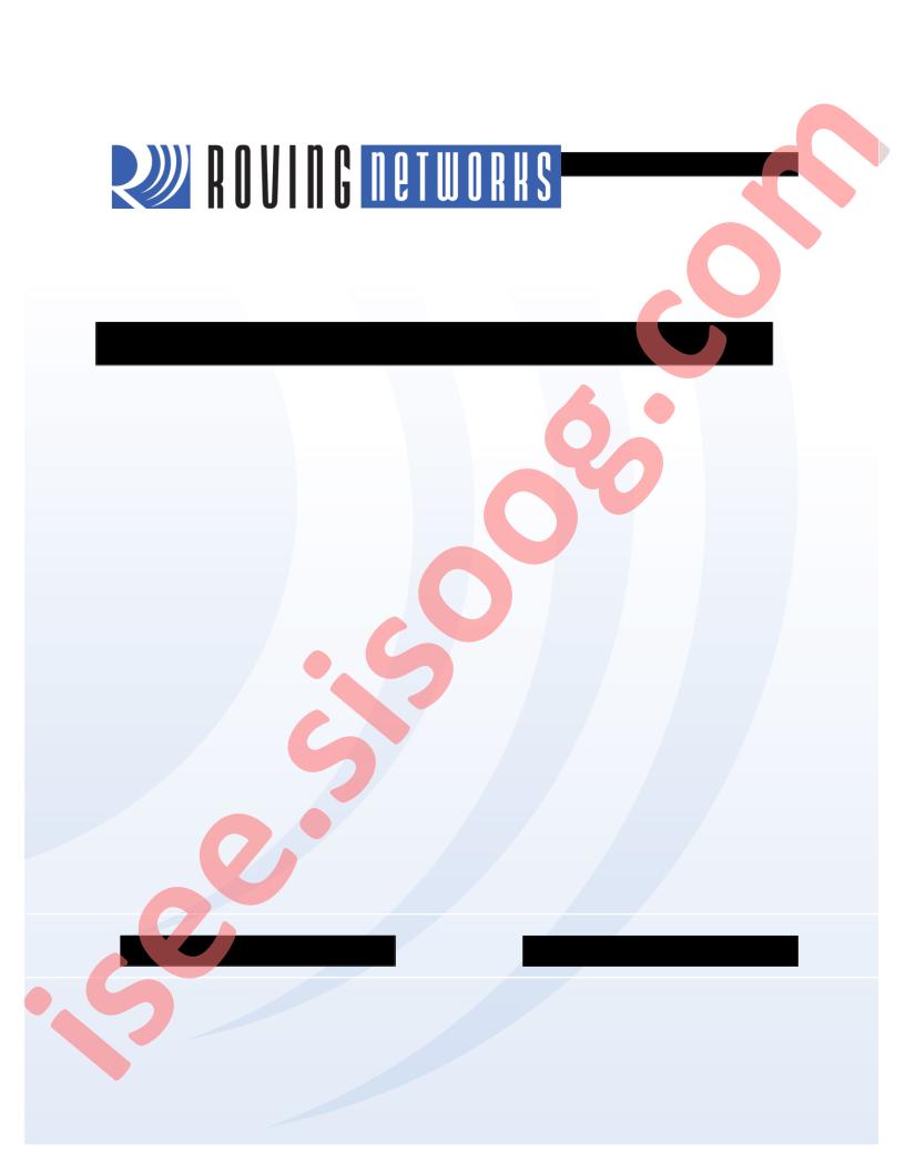 Bluetooth Serial Adapter User's Manual