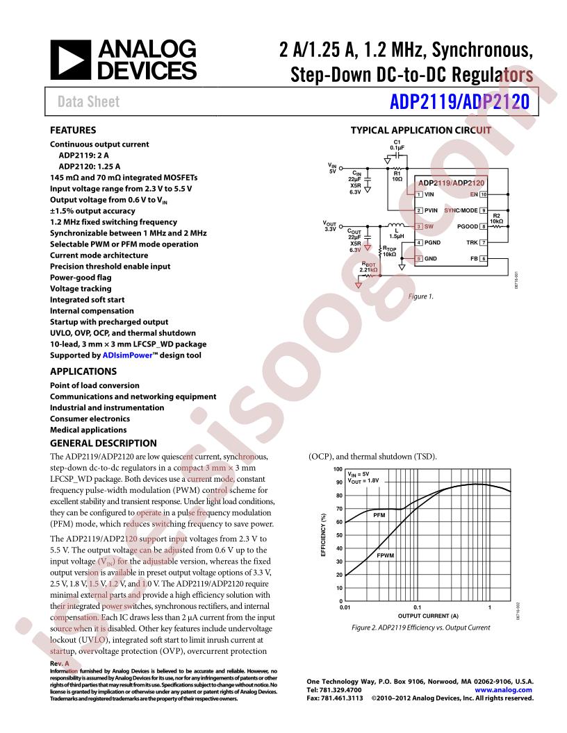 ADP2119/20