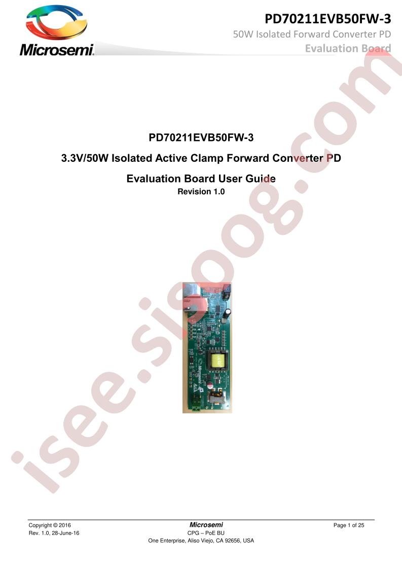 PD70211EVB50FW-3 User Guide