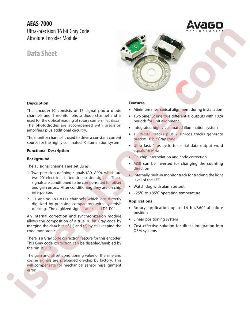 AEAS-7000 Datasheet