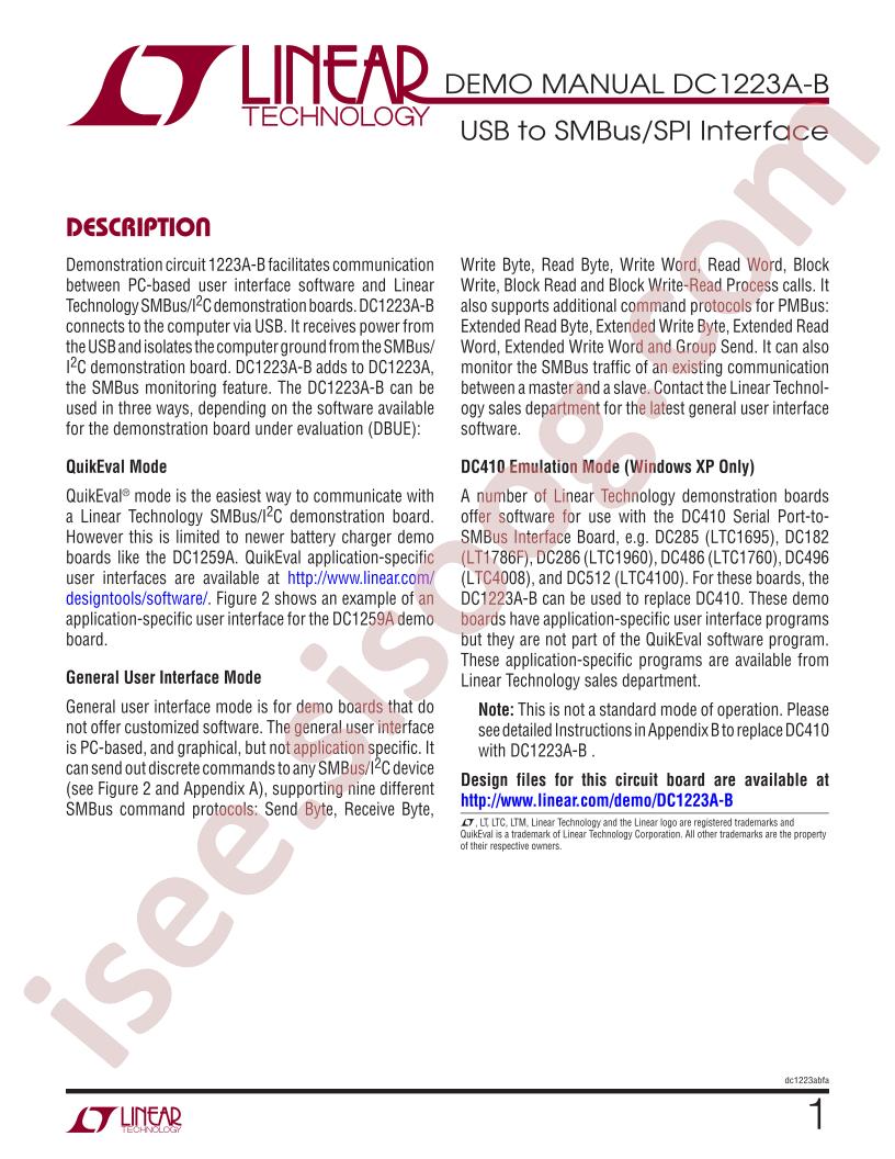 DC1223A-B Quick Start Guide