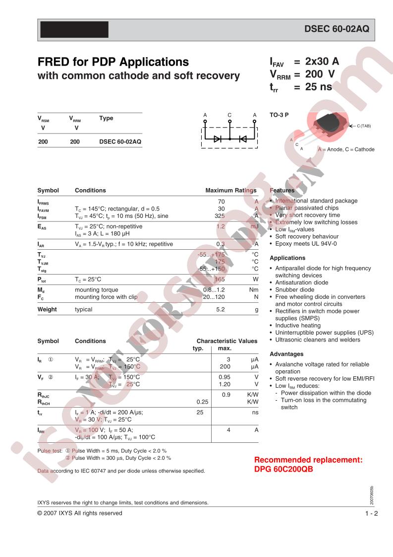 DSEC60-02AQ