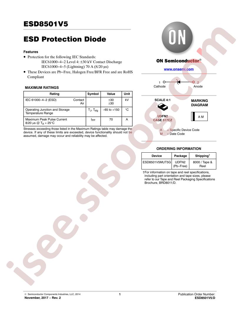 ESD8501V5