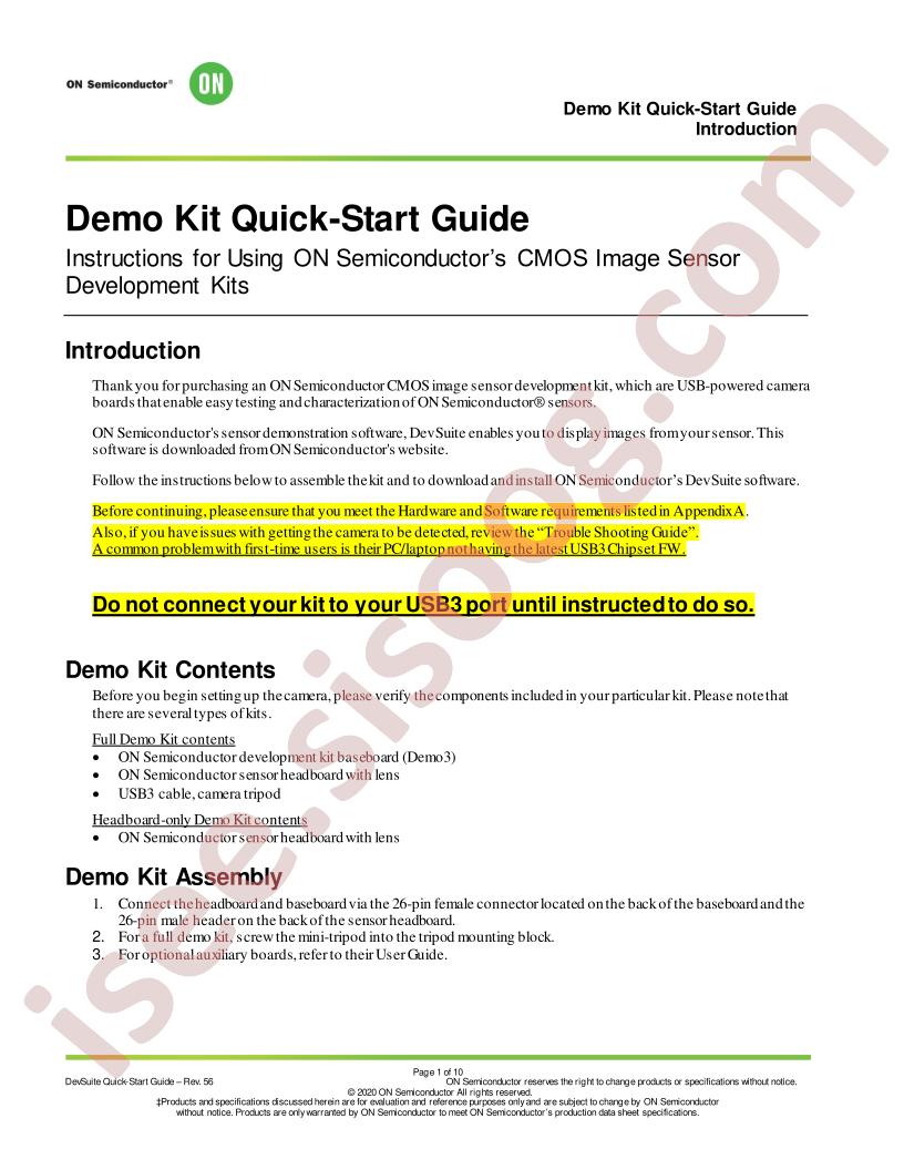 Demo Kit Quick-Start Guide