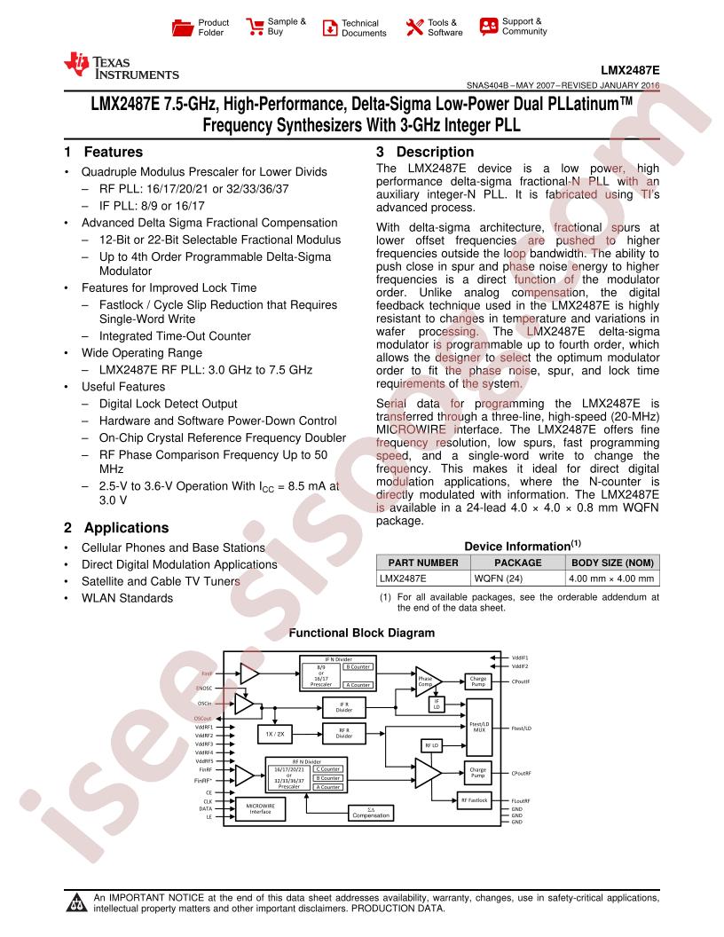 LMX2487E