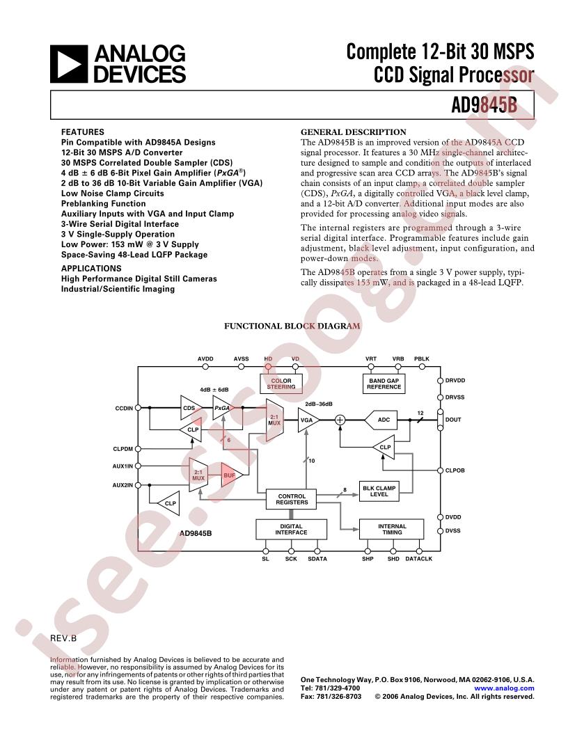 AD9845B