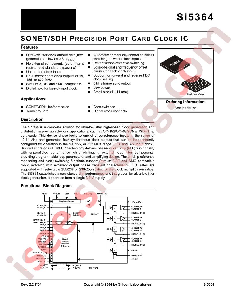 SI5364-F-BC