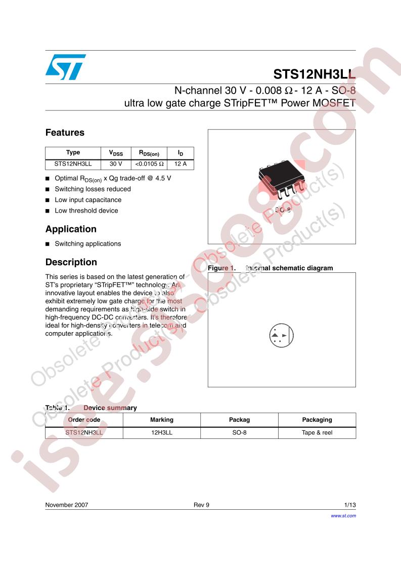 STS12NH3LL