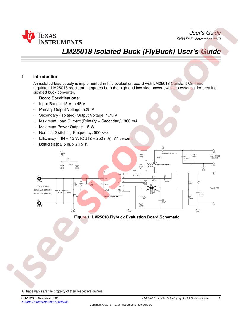 LM25018MRFBEVM User Guide