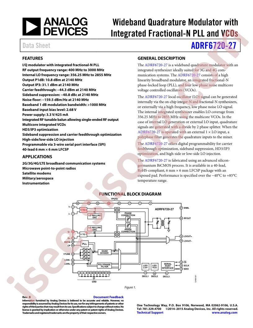 ADRF6720-27