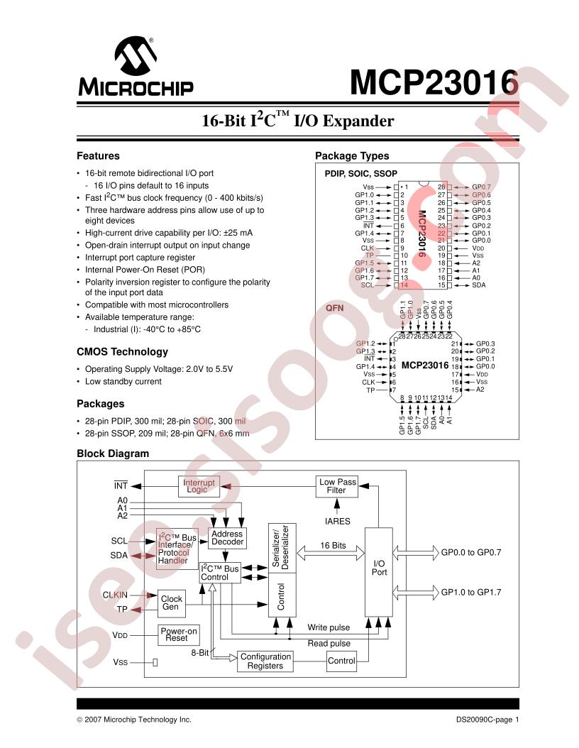 MCP23016