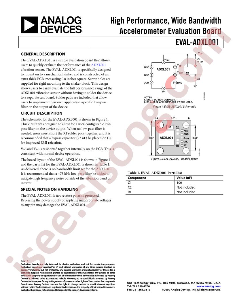 EVAL-ADXL001