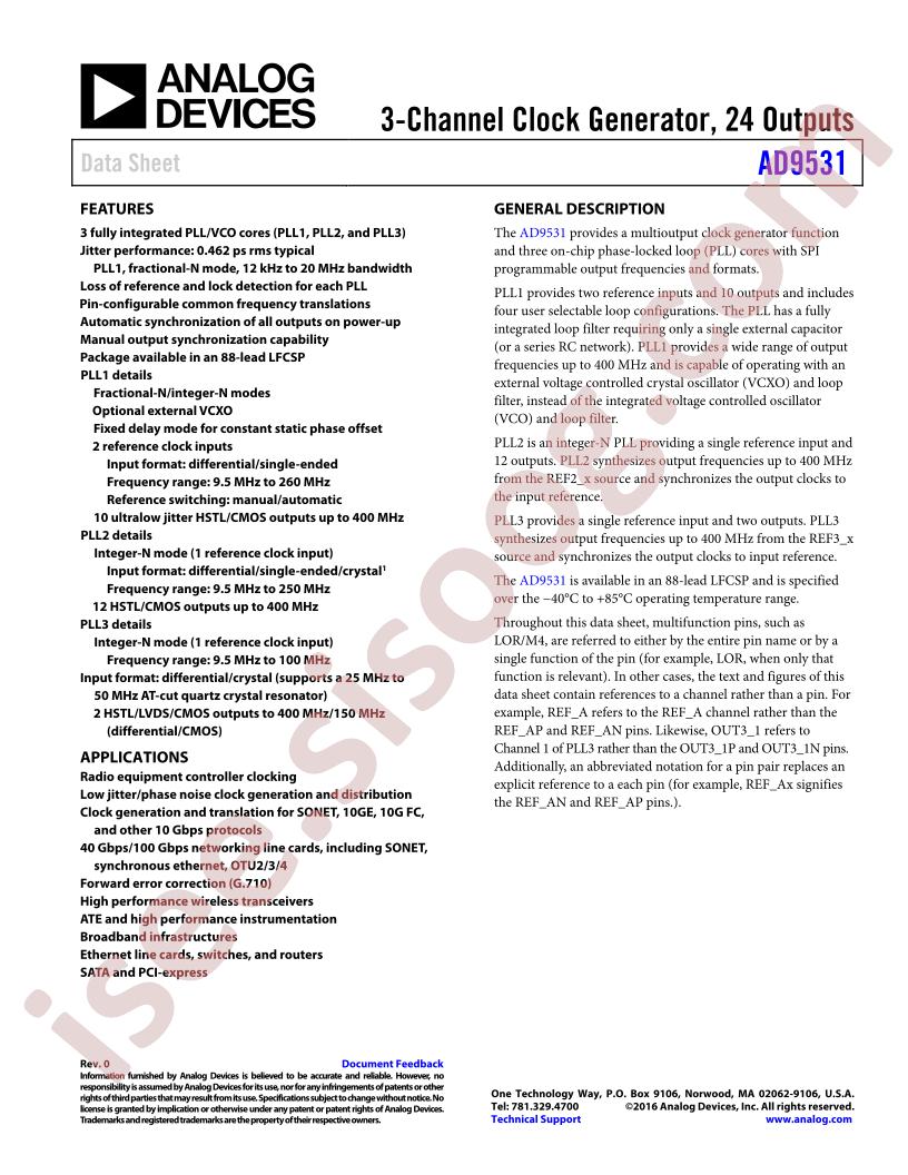AD9531
