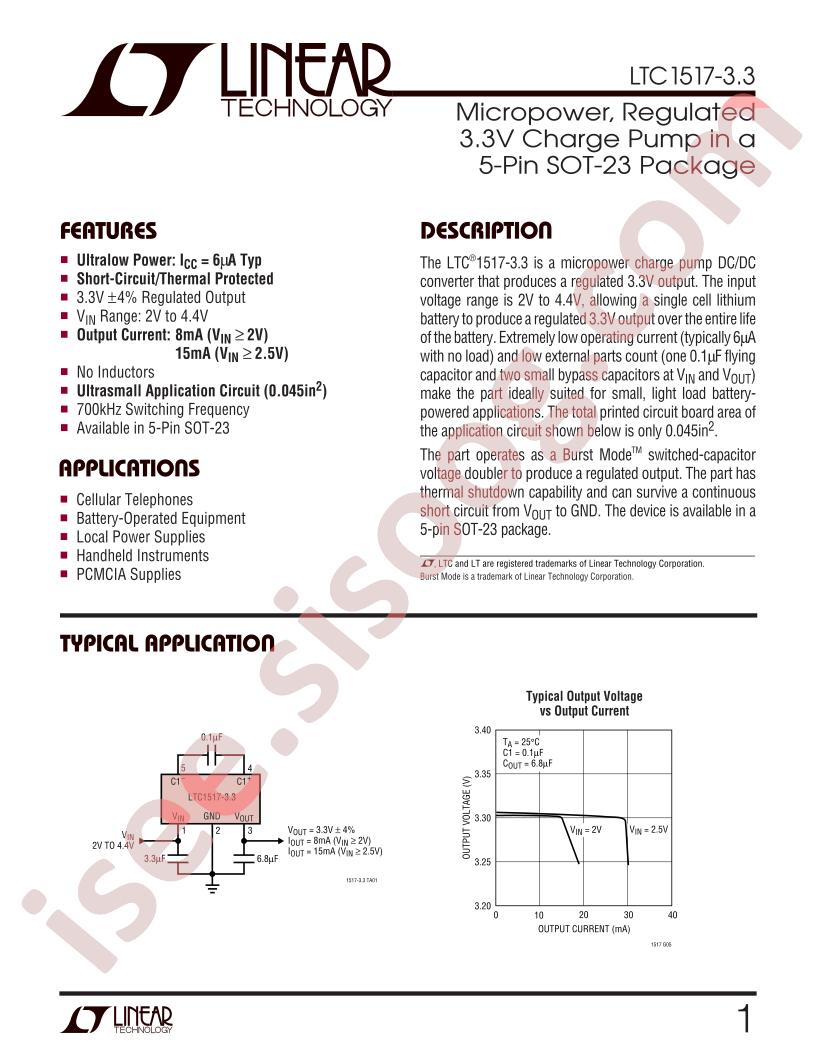 LTC1517-3.3