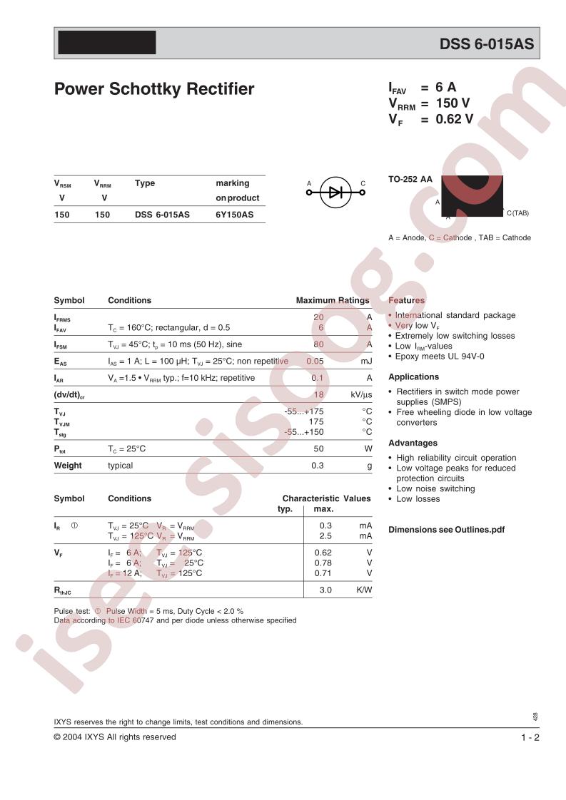 DSS6-015AS