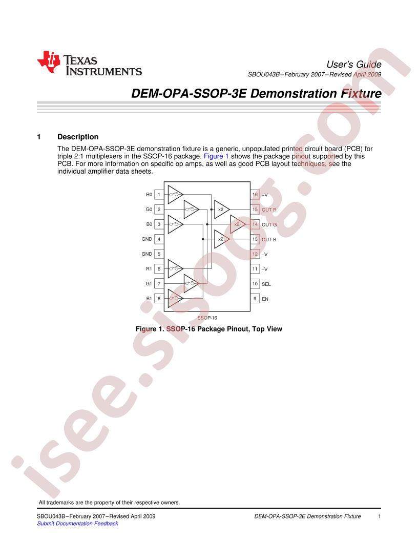 DEM-OPA-SSOP-3E Guide