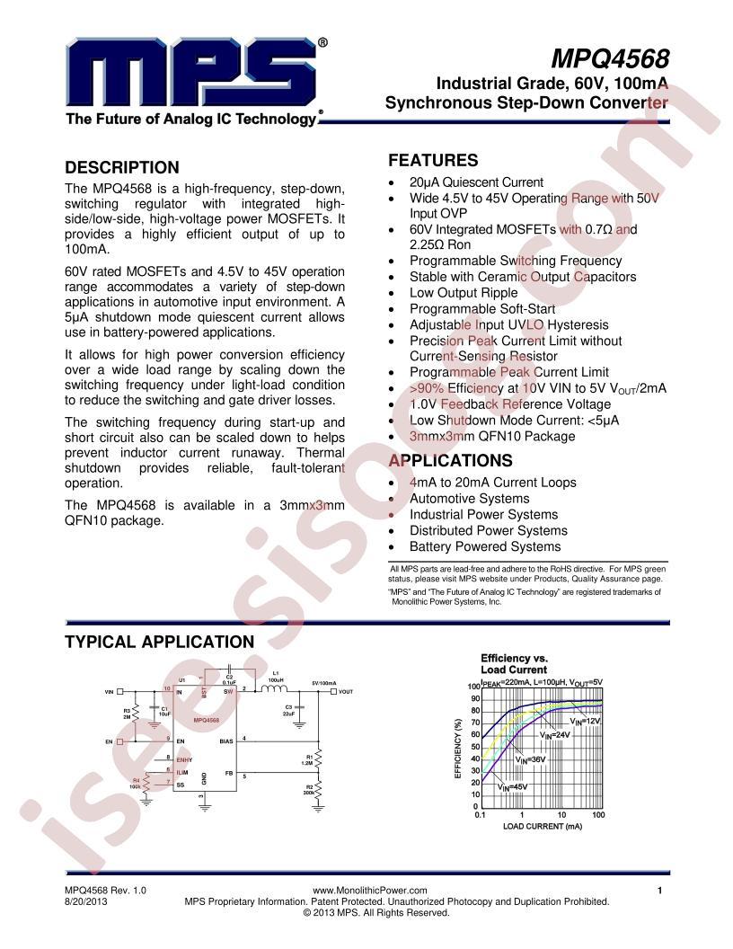 MPQ4568 Datasheet