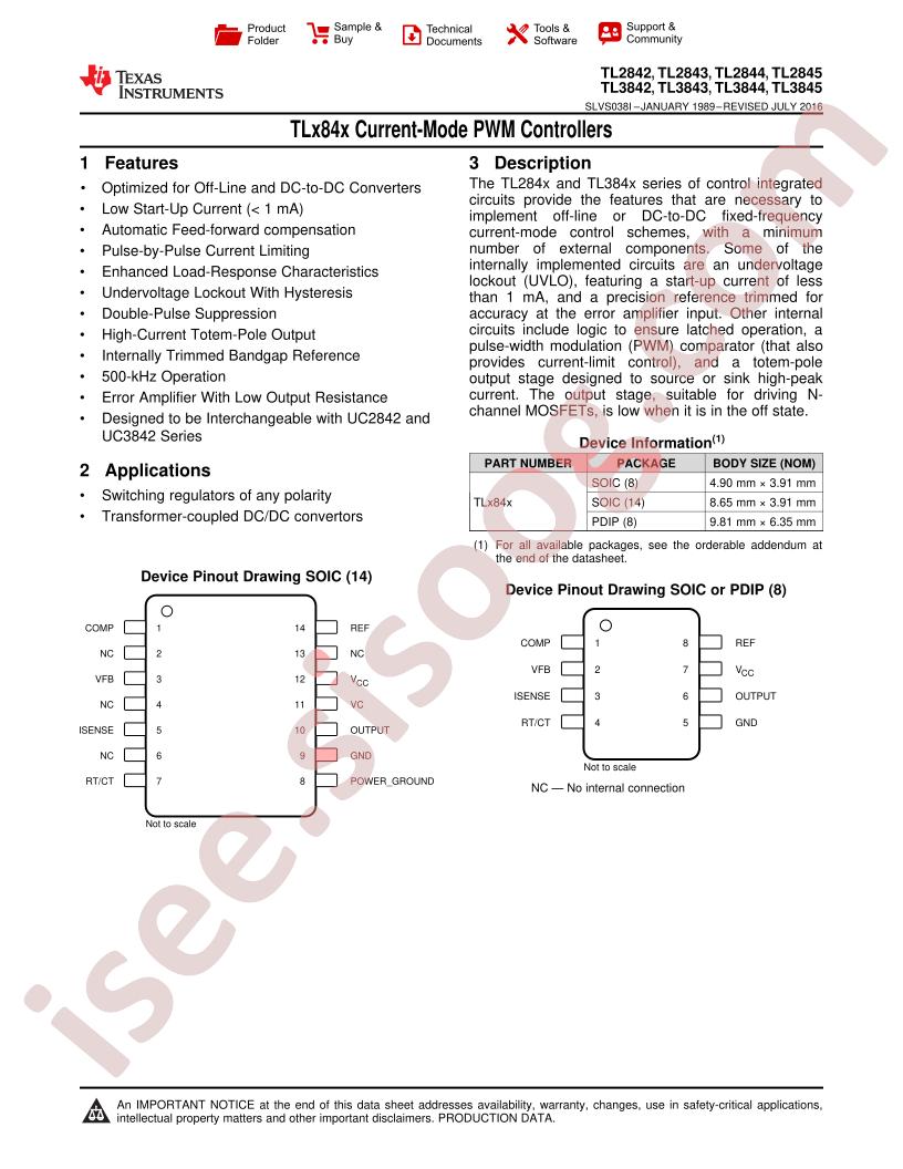 TLx84x Datasheet