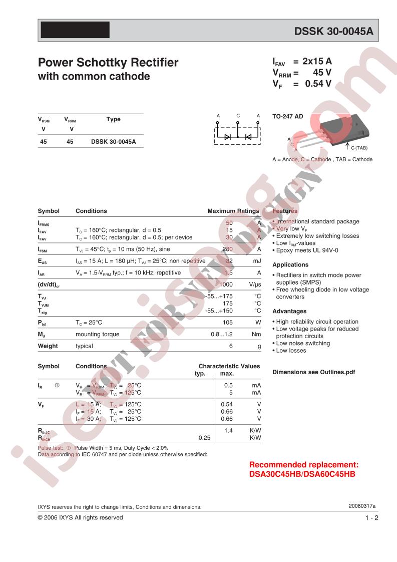 DSSK30-0045A