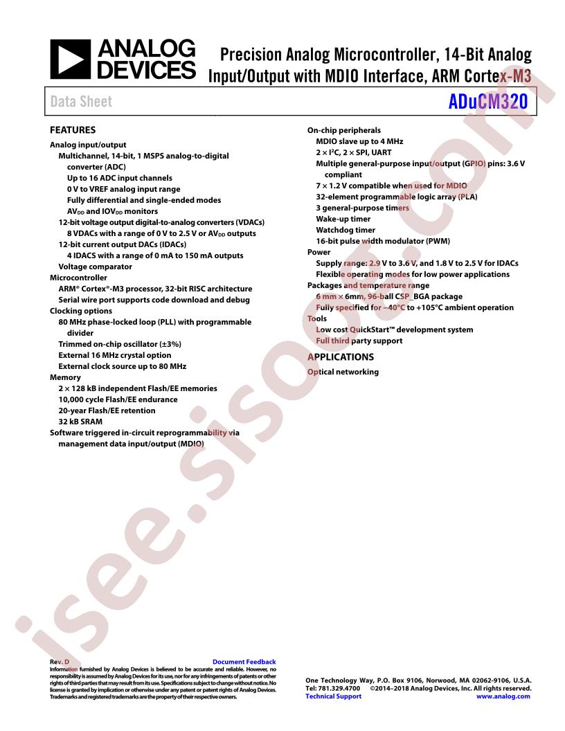 ADuCM320