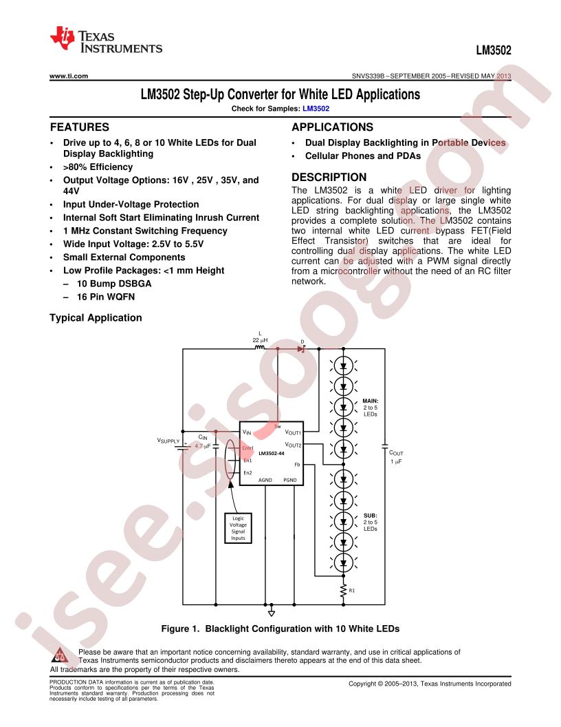 LM3502