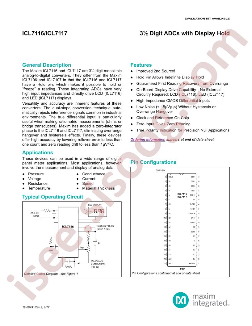 ICL7116-17