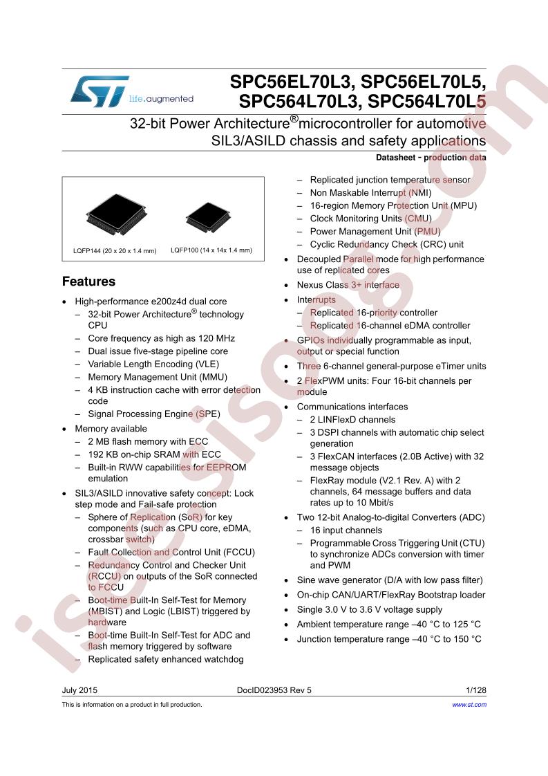 SPC56xL70Lx