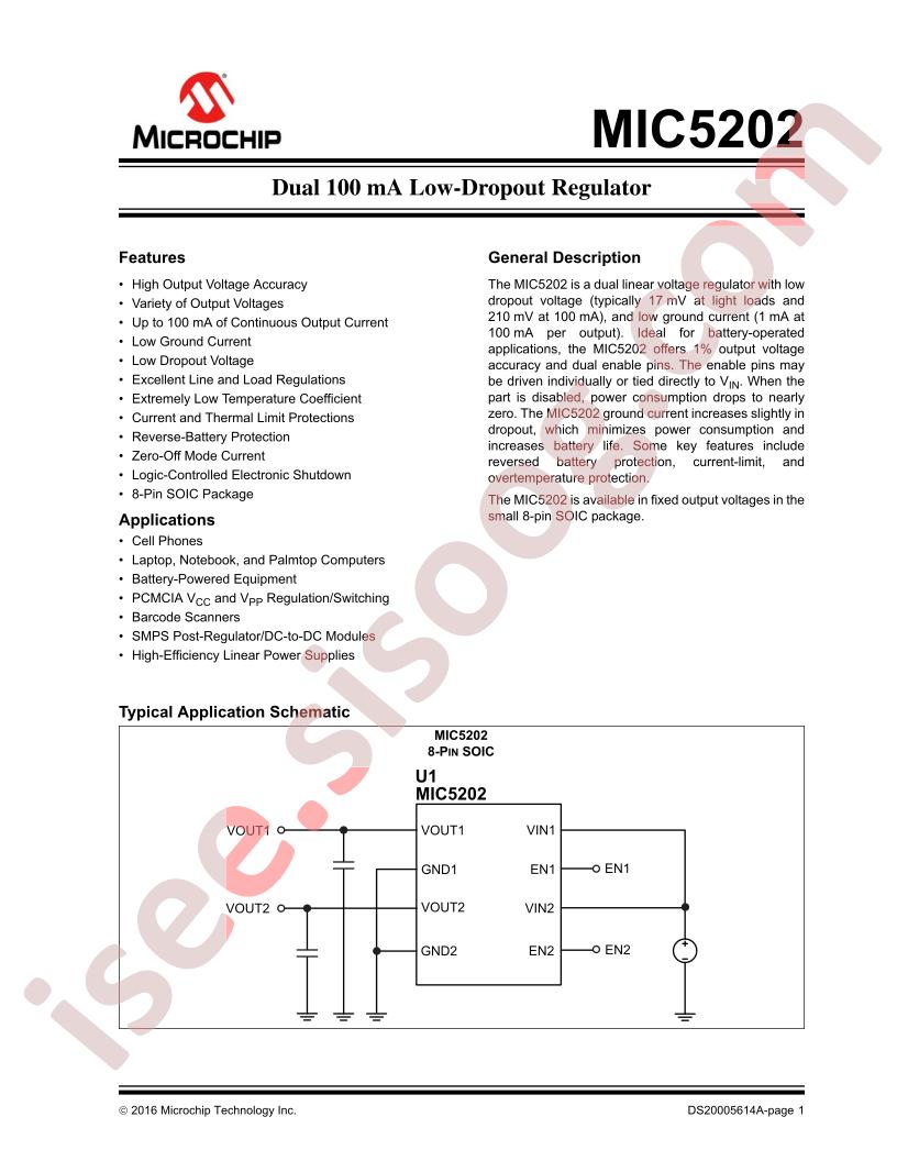 MIC5202 Datasheet