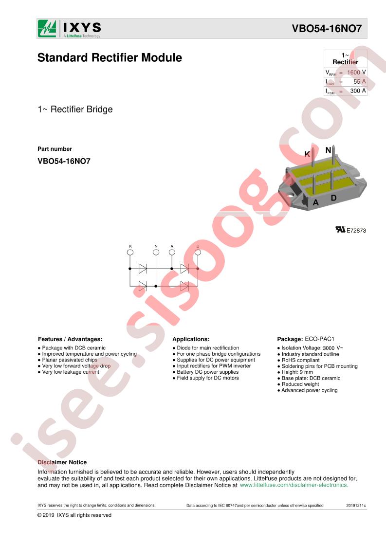 VBO54-16NO7