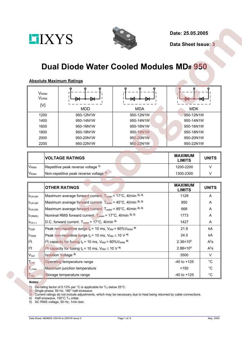 MDx950-12N1W/22N1W