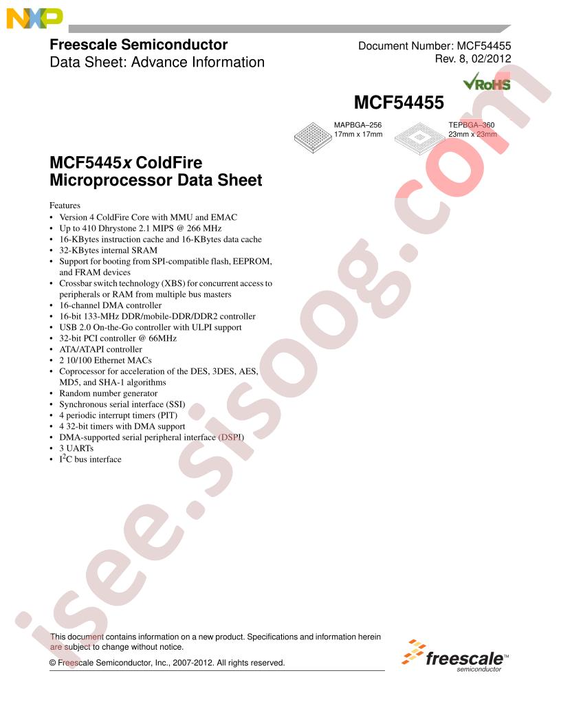 MCF5445x