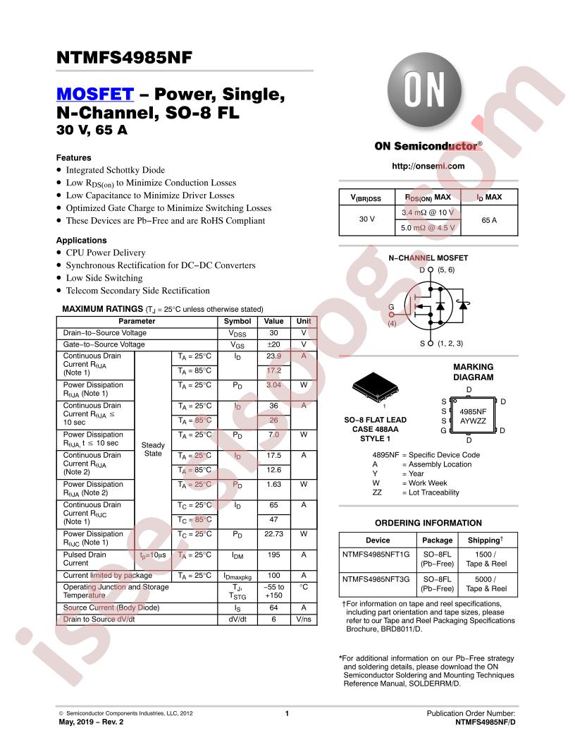NTMFS4985NF