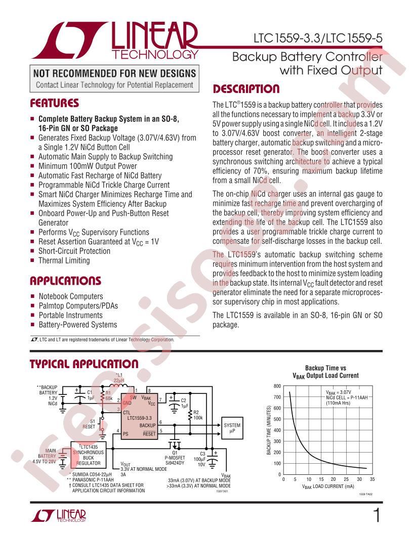 LTC1559-3.3/-5