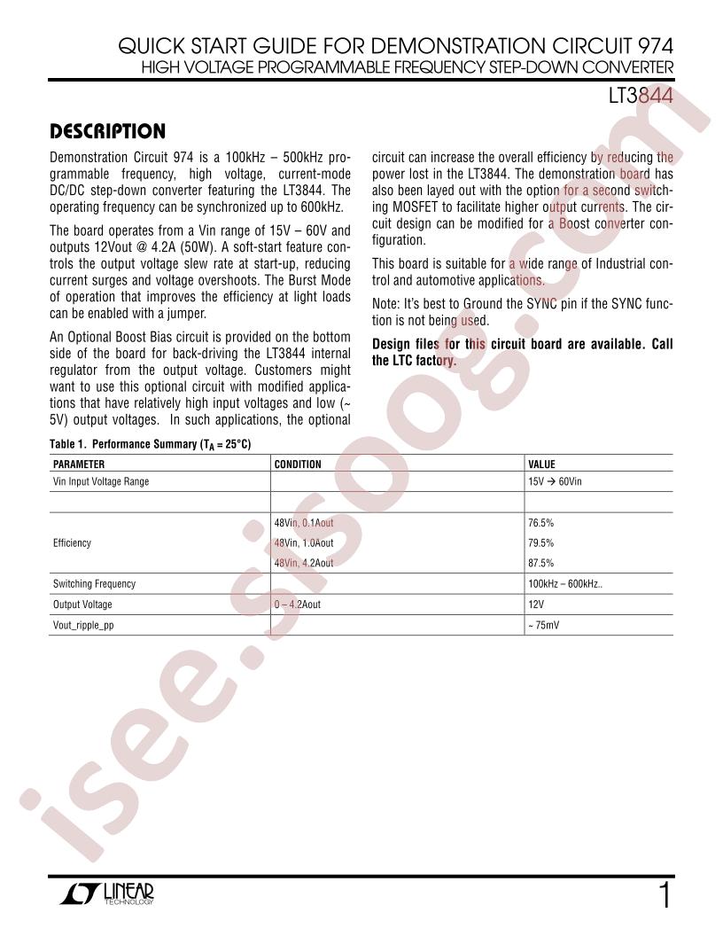 DC974A Quick Start Guide